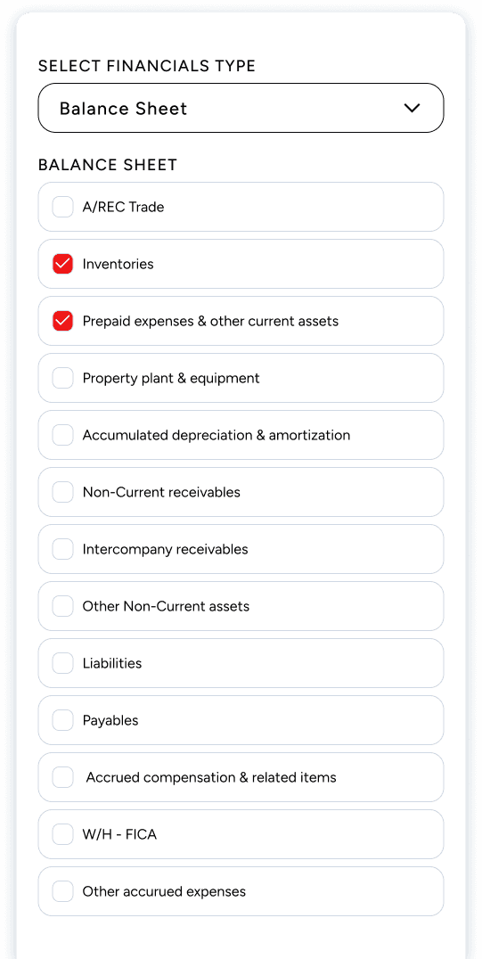 basic financial type